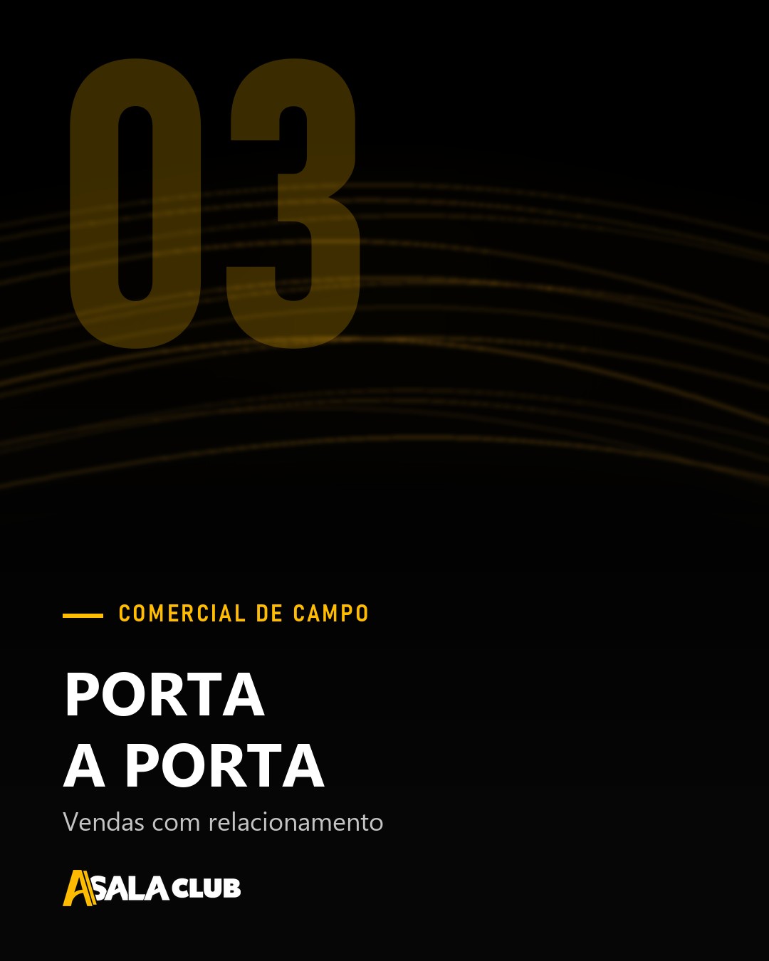 Aula 03: Comercial de campo: porta a porta